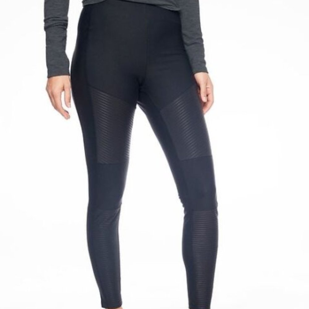 Athleta Madison Moto Tight leggings NWT